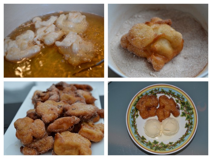 Apple Fritter collage 2