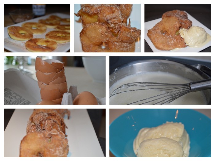 Apple Fritter collage 3
