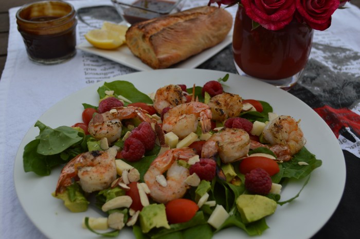 Arugula Shrimp Salad