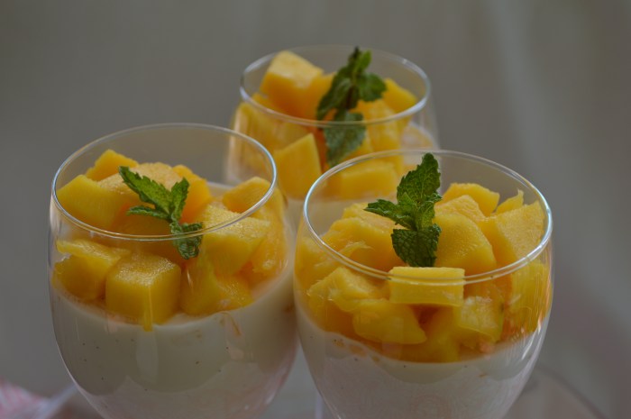 Mango Panna Cotta