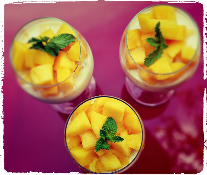 Mango Panna Cotta