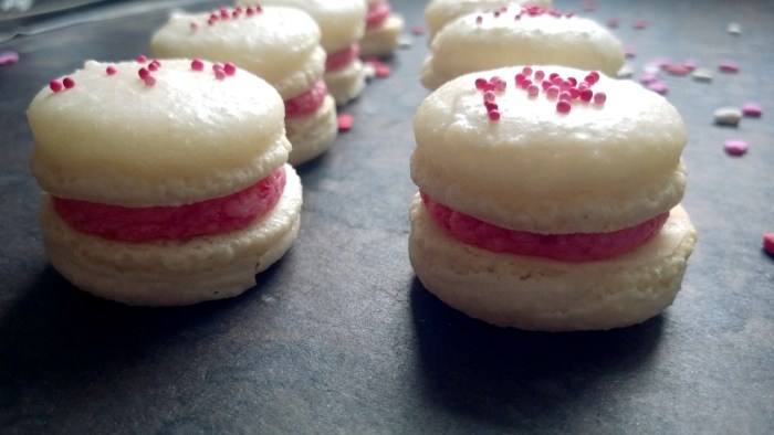Macaron with buttercream