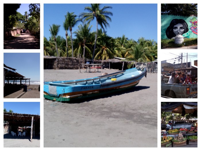 drive to the house collage