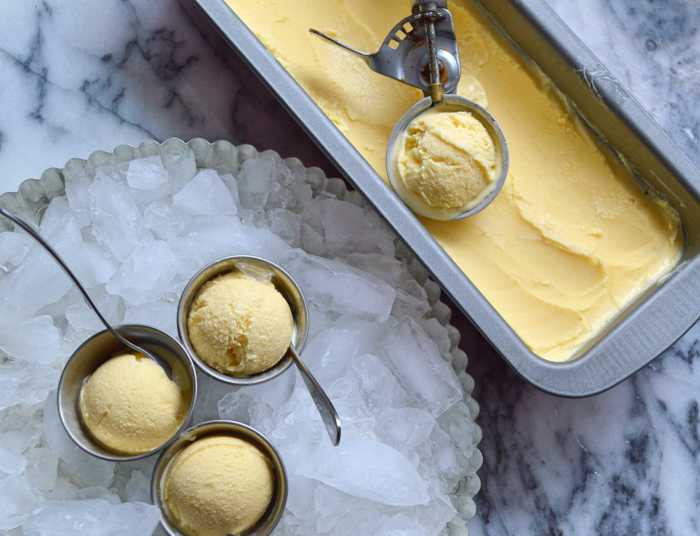 passion fruit ice cream